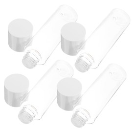 Baluue 4pcs Travel Bottles Refillable Toiletry Bottles for Body Lotion Leakproof Travel Toiletries Containers