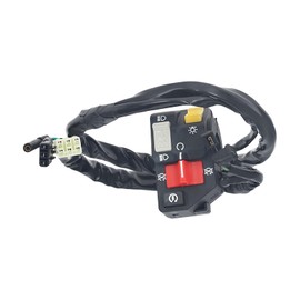 35130-HN1-A72 Left Handlebar Switch Start Stop Headlight Compatible with Honda TRX400 TRX400EX TRX400X 08-14 Replaces 35130-HN1-A71 35020-HN1-000