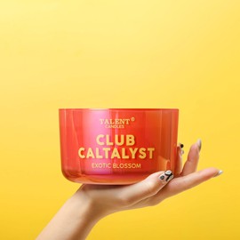 Scented Candles for Home - Enjoy Jar Candles, Natural Soy Wax with 3 Cotton Wicks, Housewarming Gift for Women and Men, Exotic Blossom