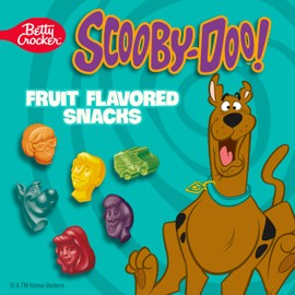 Scooby-Doo Fruit Flavored Snacks, Gluten Free, Kids Snacks, Value Pack, 22 Ct, 17.6 oz