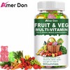Fruits and Veggies Supplement 60 Gummies Balance of Daily Fruits