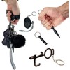 9 Pcs Alarm Keychain Safety Keychain for Women