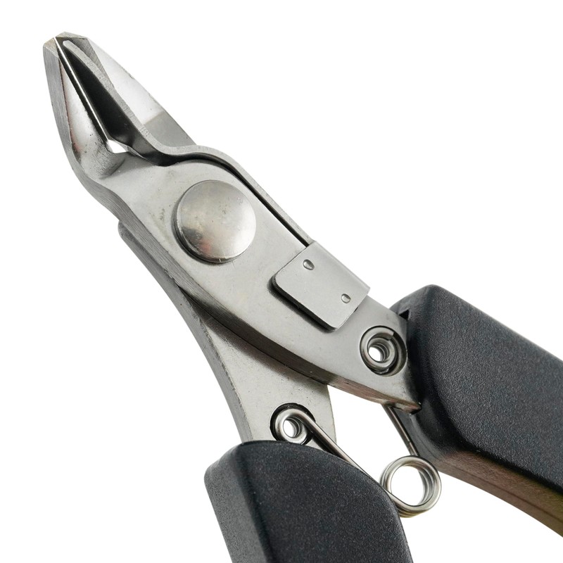 Bigman HT-02S Stainless Steel Hobby Nipper with Dust Catch, Plastic
