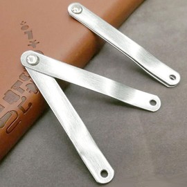 4 Pcs Cupboard Hinges Close Stay Hinge Folding Shelf Hinges Slow Down Lift Stay Support Heavy Duty Shocks Soft Close Stay Hinge for Bed Kitchen Cabinet Cupboard Door Handle with Screws