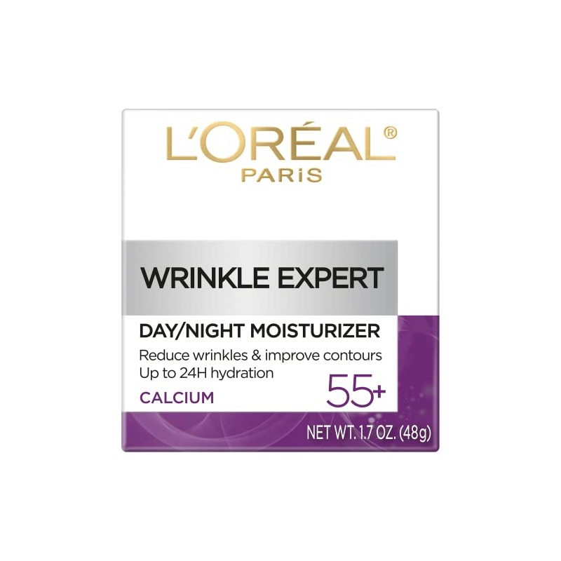 L'Oreal Paris Wrinkle Expert 55+ Anti-Wrinkle Smoothing Calcium Face Moisturizer
