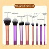 Velvoss Cepillo Maquillaje 8 Brochas Profesional
