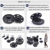 10 Sets Rust Proof Metal Snap Fasteners Sewing Press Studs