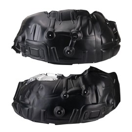 TRQ TRQ Front Inner Fender Liner Set Compatible with 2009-2010 Dodge Ram 1500 2011-2014 Ram 1500 CH1248152 CH1249152