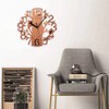 Wall Clock Tree Shape Silent Non Ticking Clock for Office