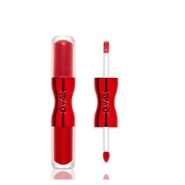ONE/SIZE by Patrick Starrr Dúo de Lápiz Labial Líquido Hidratante y Brillo Labial, Color Rojo
