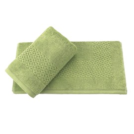 Classic Turkish Towels CTT - 2 Piece Bathroom Rugs Set, 100% Cotton Bath Mats, Comfy & Highly Absorbent Bathroom Floor Mats, Machine Washable | 20"x32"