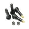 4x Snap-in Rubber Valves TR 414 Tyre Valves Rim Valves 50 mm