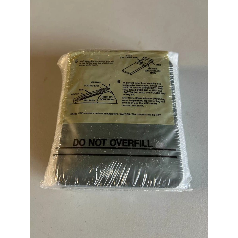 US1991 Flameless Ration Heaters Unopened Pack (12) MRE Camping US1991