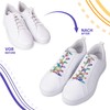 SULPO Flat Shoelaces without Tying - Colourful Quick Release -