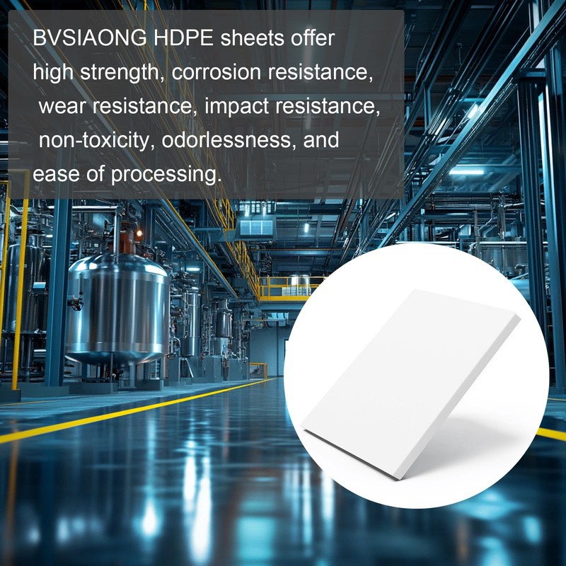 HDPE Sheet 1/2-2PCS 12" x 8" High Density Polyethylene Sheets