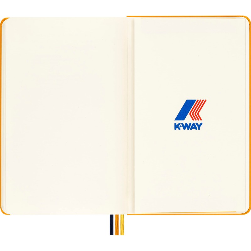 Moleskine x K-Way Notebook, Custom Edition Ruled Layout and Hard