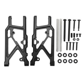 RC Rear Lower Swing Arm Aluminum Alloy High Strength RC Rear Lower Suspension Arm for ARRMA 1/7 1/8 RC Car Upgrade Parts Black