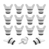 HLIWS Threaded Plug 15 Pieces 1/2 Inch Pipe Plugs Male