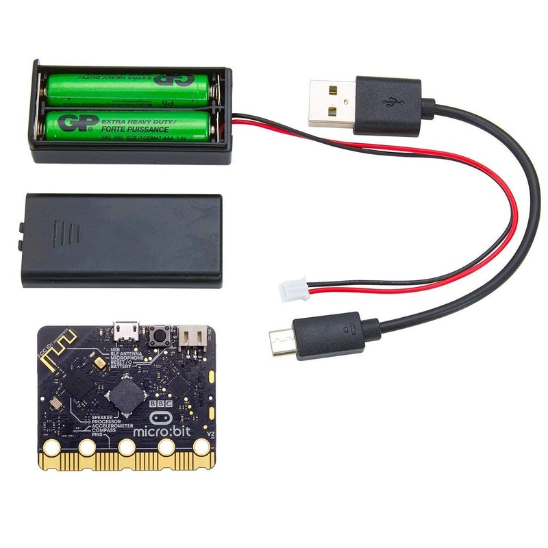 BBC Micro:bit v2 Go Pocket-sized Codeable Computer Kit, BBC micro:bit