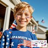 10 Sheets 4th of July Face Temporary Tattoo Sticker, Independence