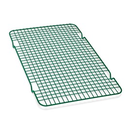 Great Jones Big Chill (Broccoli) | Nonstick Cooling Rack | Heavy-Duty Aluminized Steel | Fits Half-Sheet Pans for Baking, Roasting, and Frying | Oven-Safe Up to 450°F | Dishwasher-Friendly