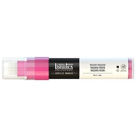 Liquitex Professional Paint Marker with 8-15 mm Wide Nib - Medium Magenta