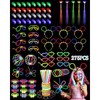 275 PCS Glow-In Dark Party Supplies Light-Up Benefit Sticks for Adults / 275개 PCS 글로우 인 다크 파티용품 라이트 업 혜택 스틱 성인용