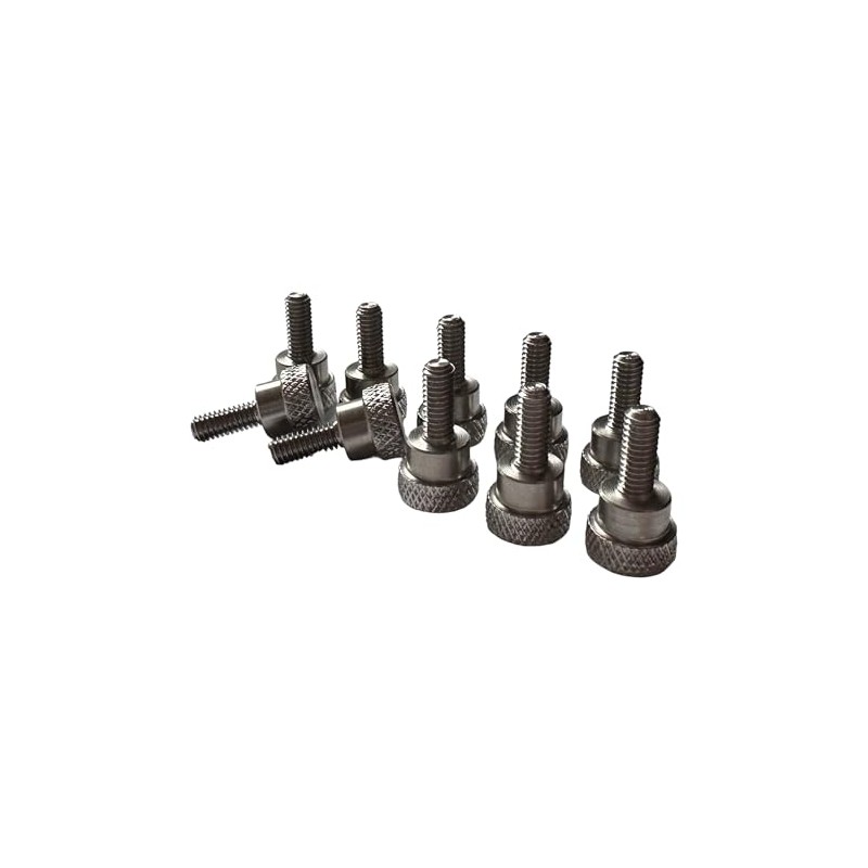 Precisiongeek - Knurled Screws M5 x 10 mm 1 Set