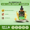 USDA Organic Mullein Drops for Lungs - Mullein Leaf &