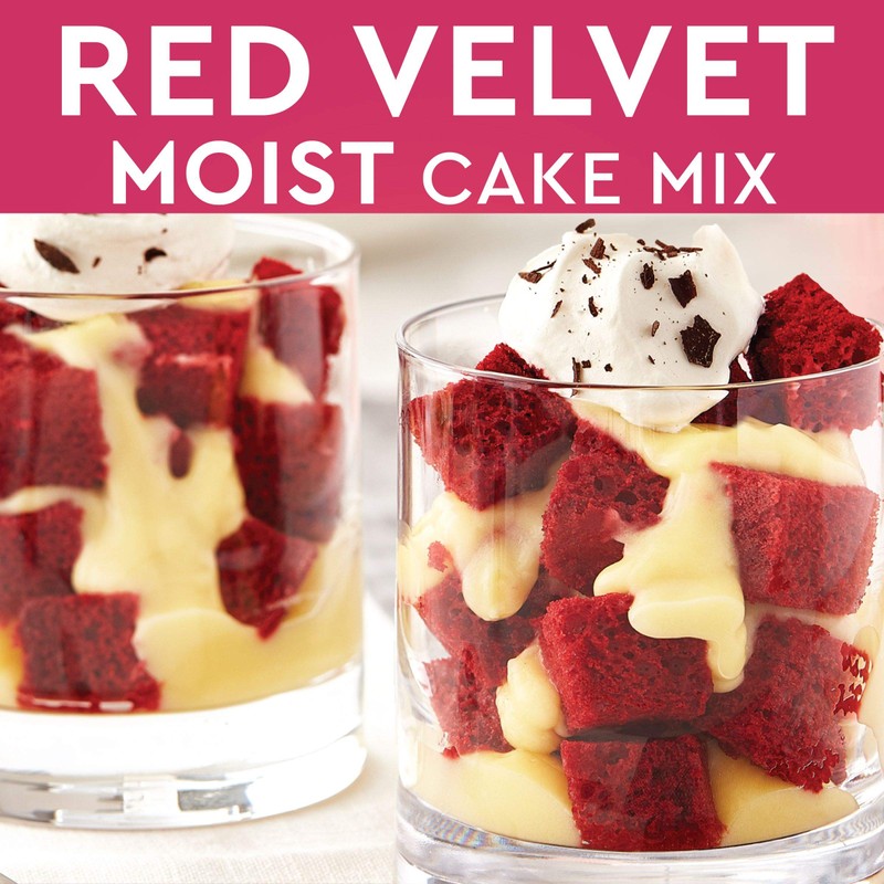 Duncan Hines Red Velvet Cake Mix, 15.25 oz.