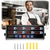 SLWHYZL Metal Digital Timer, 8-Channel Kitchen Timers for Cooking with