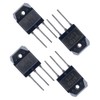 4pcs(2pcs 2SB688+2pcs 2SD718) PNP NPN Complementary Silicon Power Amplifier ApplicationTransistor,TO-3P