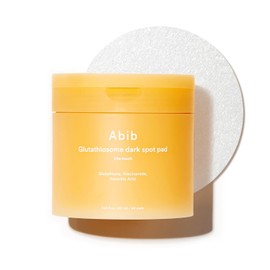 Abib almohadillas Pads con Tónicos Faciales Glutathiosome – discos de esencia con vitamina C y niacinamida para manchas, tono uniforme e hidratación luminosa – 220 ml / 60 pads