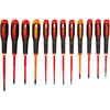 Bahco BE-9878SL Ergo 12 Piece VDE Insulated Slim Blade Screwdriver