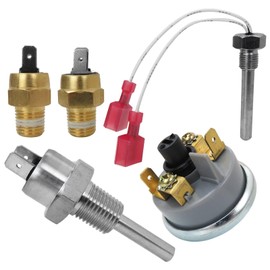 Qblahip Replacement Parts Bundle for Pentair Pool Heaters: Stack Flue Sensor 42002-0024S, Thermistor 42001-0053S, Pressure Switch etc.