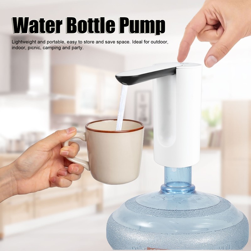 Foldable Water Dispenser Portable Water Bottle Pump USB Charging Electric
