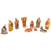 Z1 10 x Christmas Figurines 12.5cm Nativity Figures Animals Nativity