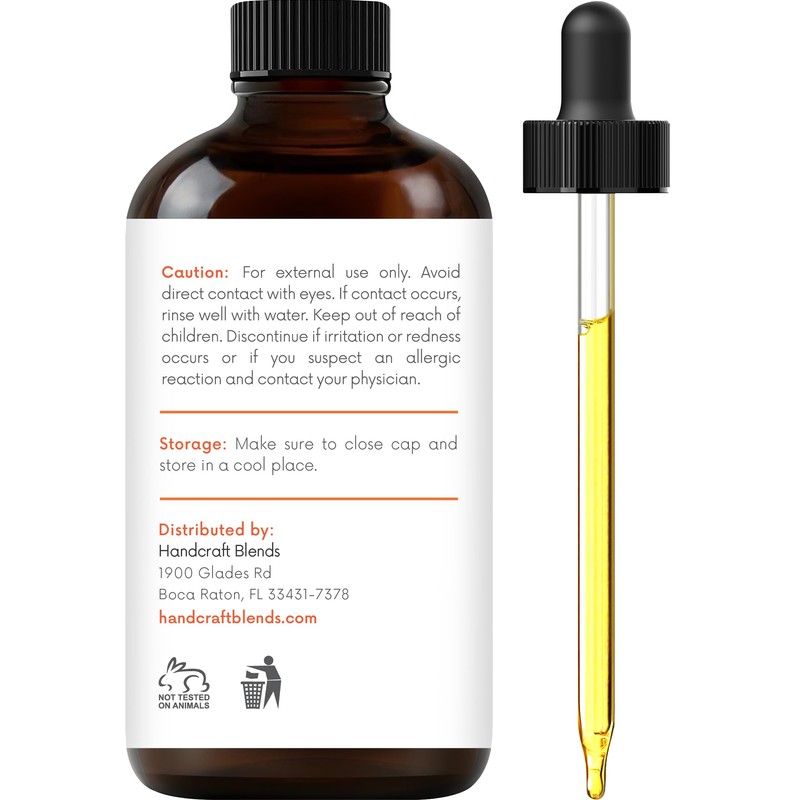 Handcraft Blends Orange Essential Oil – 1 Fl Oz –
