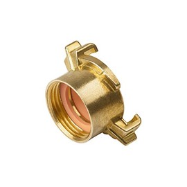 Meister Quick Coupling Thread, 30.93 mm (1 inch) Female Thread, Brass, Suitable for Drinking Water, Tested Quality, Hose Coupling, Hose Connector, 9925330