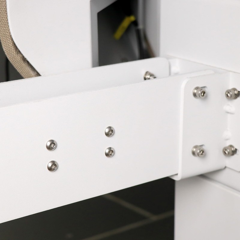 QWORK® 80Pcs M8 Bolts and Nuts Set, 304 Stainless Steel,