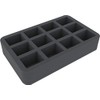 Feldherr HS050A071 foam tray compatible with Tyranids - 12 compartments