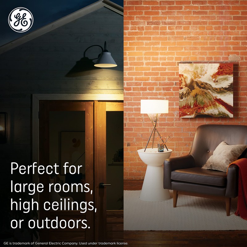 GE Ultra Bright LED Light Bulbs, 8W (1080 lumens), Soft