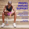 Propel Immune Support Electrolyte Enhanced Water Sports Drink, Pineapple Peach