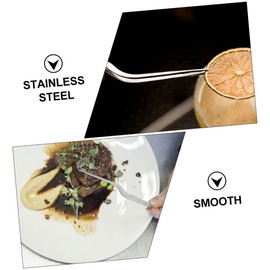 BIUDECO 3pcs Stainless Steel Tweezers Fishbone Clip Metal Fish Bone Tweezers Food Tweezers Kitchen Accessories Kitchen Tools Stainless Steel Bbq Tweezers Metal Food Tongs Kitchen Supplies