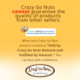 Crazy Go Nuts Walnuts - Buffalo, 1.25 oz (6-Pack) - Healthy Snacks, Vegan, Gluten Free, Superfood - Natural, ALA, Omega 3 Fatty Acids, Good Fats, and Antioxidants