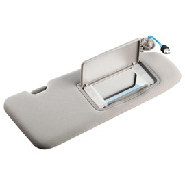 Sun Visor with Upgraded Bright LED Lights, Right Passenger Side Sun Visors Compatible with Honda CRV CR-V 2017 2018 2019 2020 2021 2022, Replace# 83280-TLA-A62,83280-TLY-H11ZB Gray