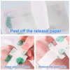 20 Pcs Disposable Plastic Eye Shield for Eyebrow Tattoo Protection