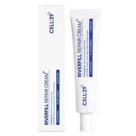 CELL29 RIVERFILL REPAIR CREAM EGF Centella Niacinamide Deep Wrinkle Moisturizer Anti Aging Rejuvenation Crow’s Feet Glass Skin Korean Skincare Skin Barrier Day & Night Routine 1.35 fl.oz (40ml)