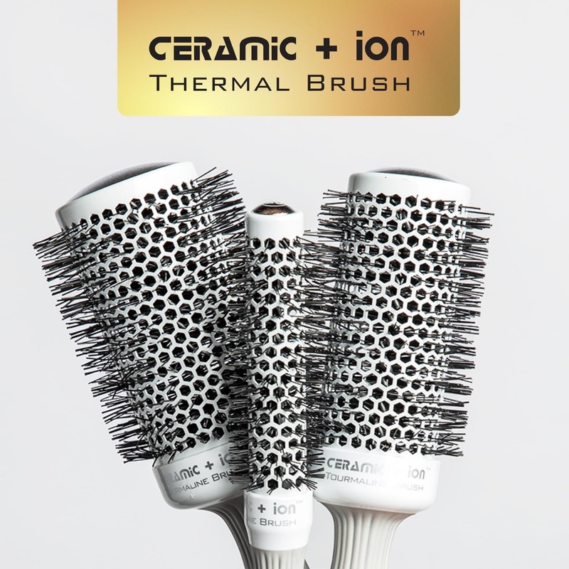 Olivia Garden Ceramic + Ion Round Thermal Hair Brush -