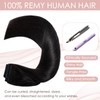 THD Clip-in Extensions, Real Hair, Pack of 1, 5 Clips